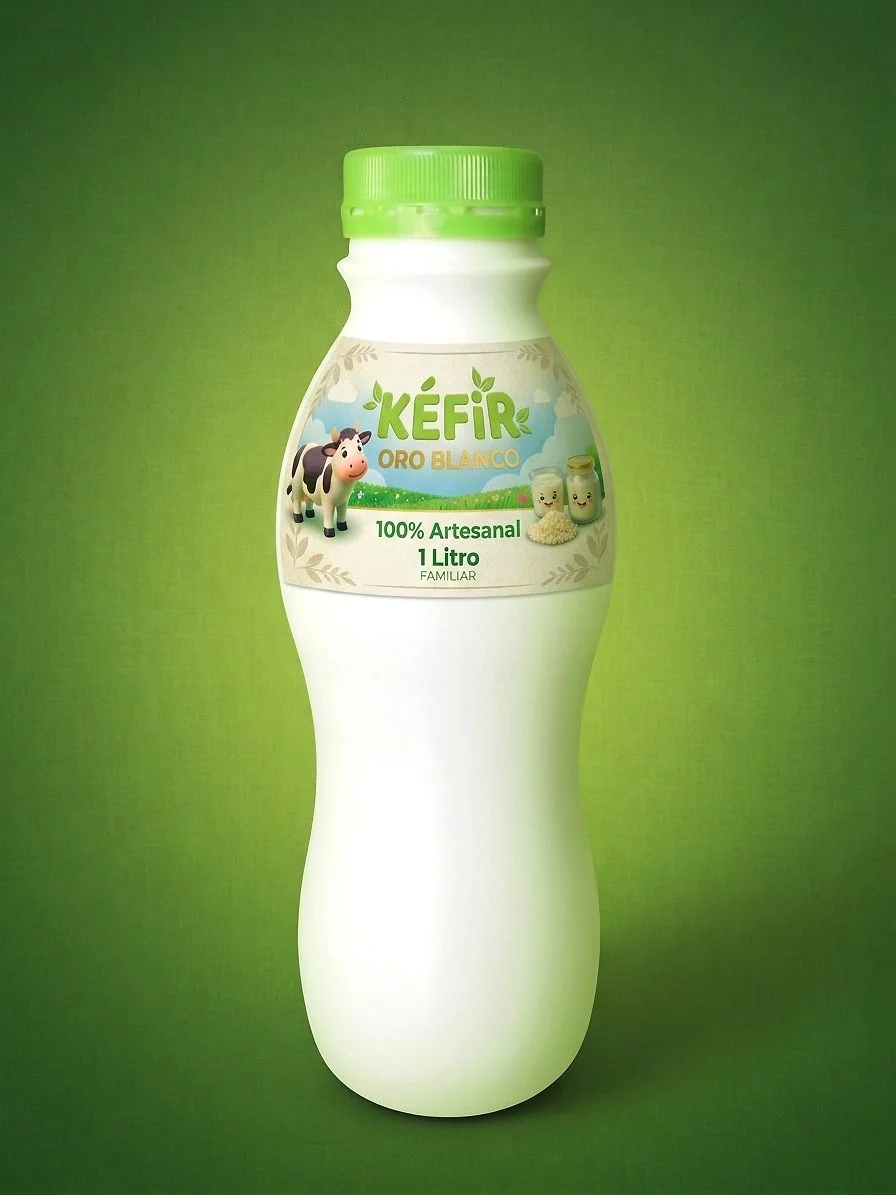Kéfir Clásico Oro Blanco 1 Litro
